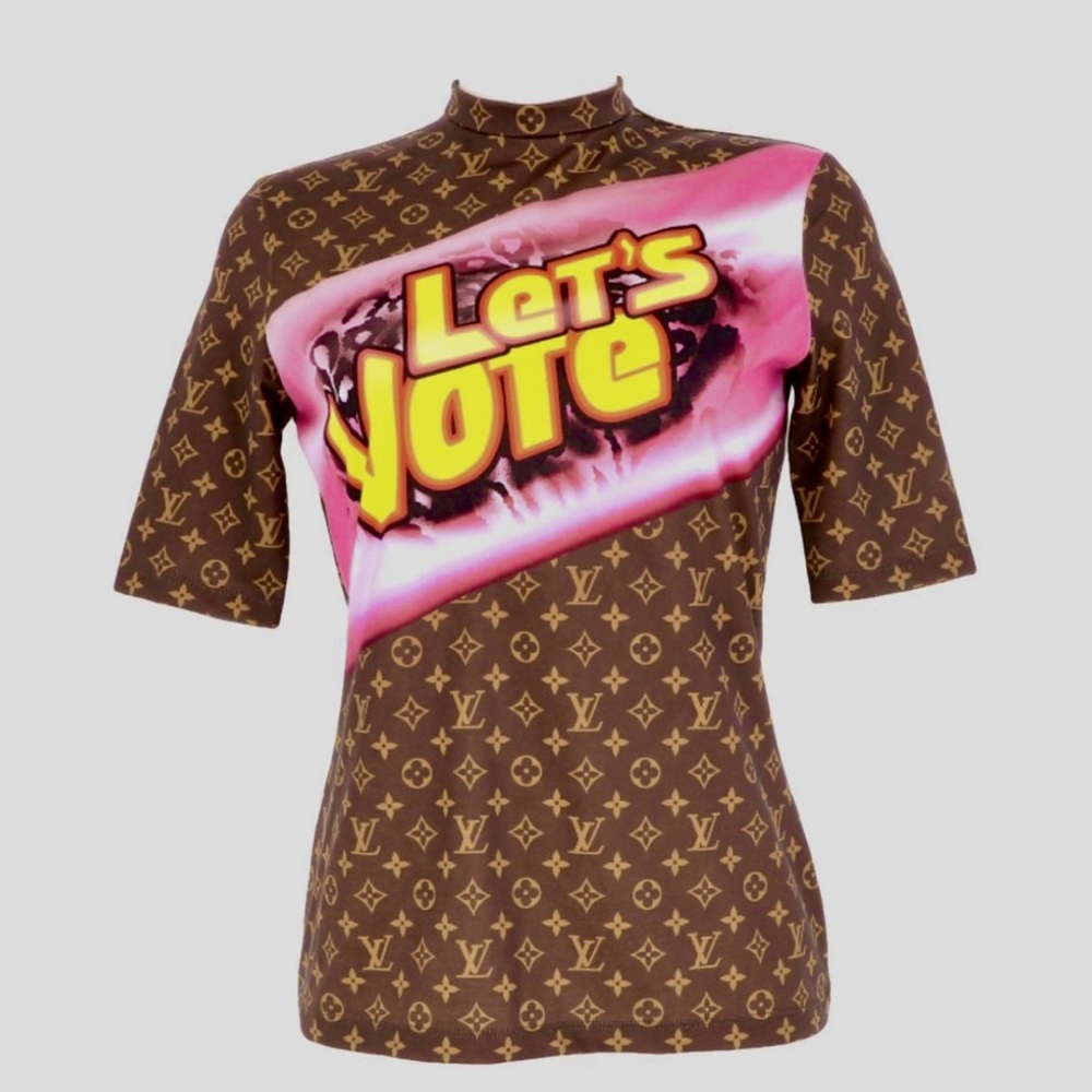 Louis Vuitton Let's Vote T - Shirt